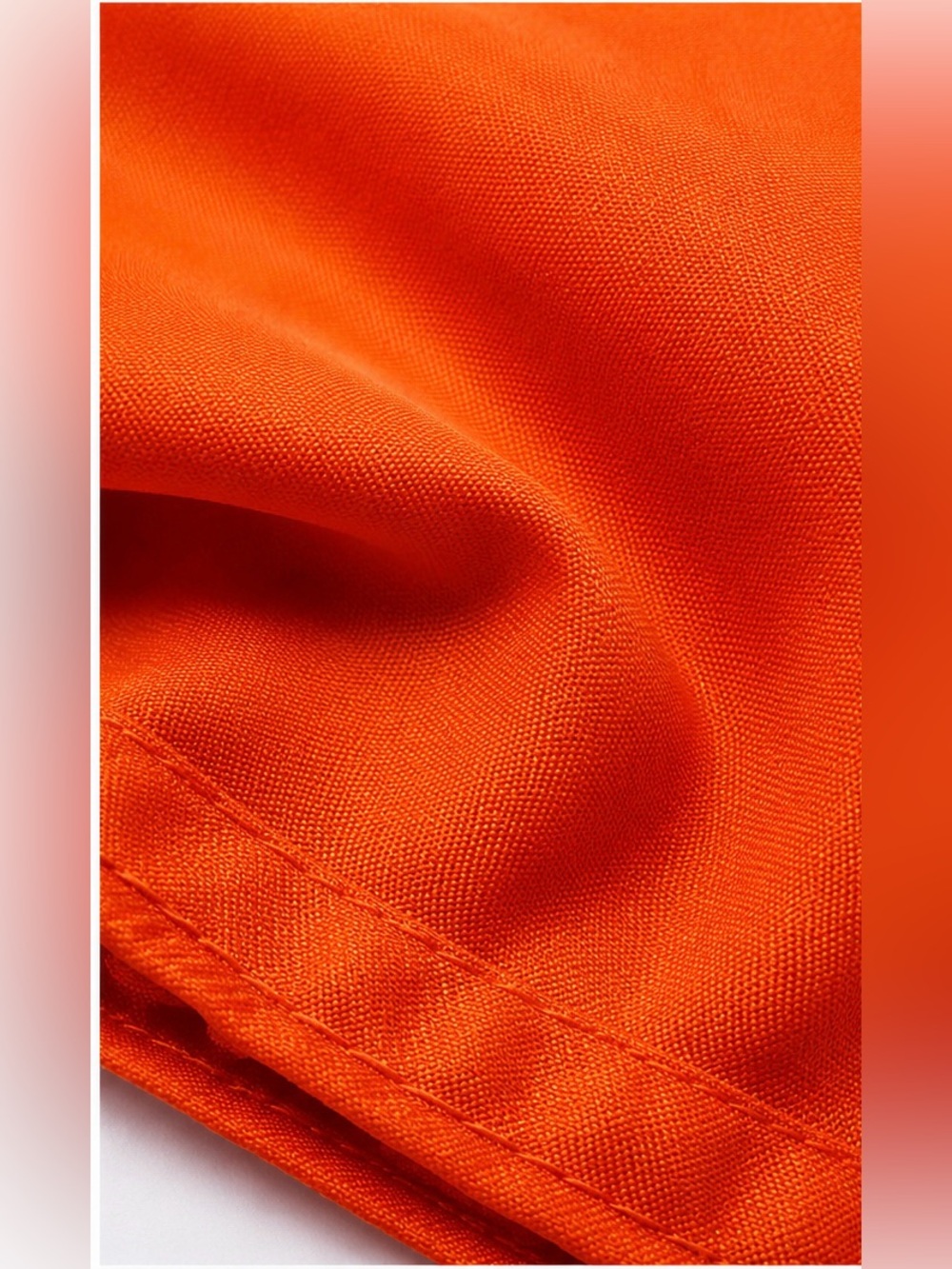 Orange Prisoner Costume Top Halloween Convict Shirt Cosplay Unisex Women Men XL - Picture 7 of 12